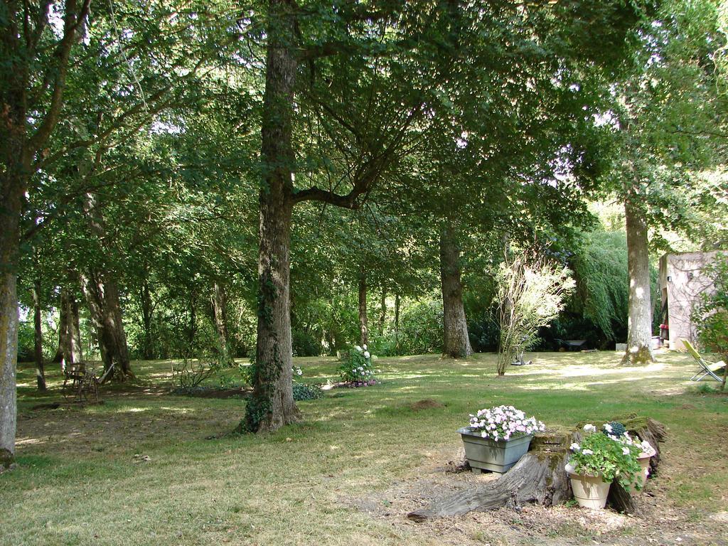 Logis De La Paqueraie Bed and Breakfast Saint-Branchs Exteriör bild